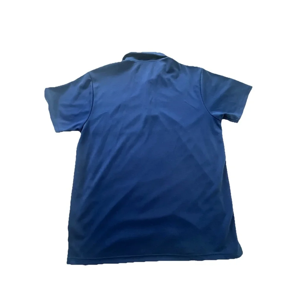 Kansas City Royals 47 Brand Polo Shirt Mens Medium Blue KC MLB (188)